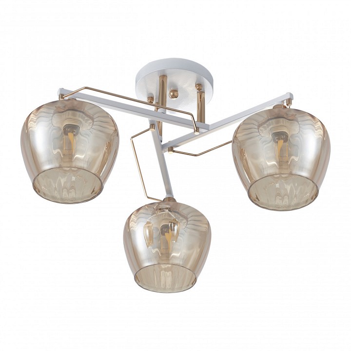 Потолочная люстра arte milano amalfi-329508 329508/3 wh+fg