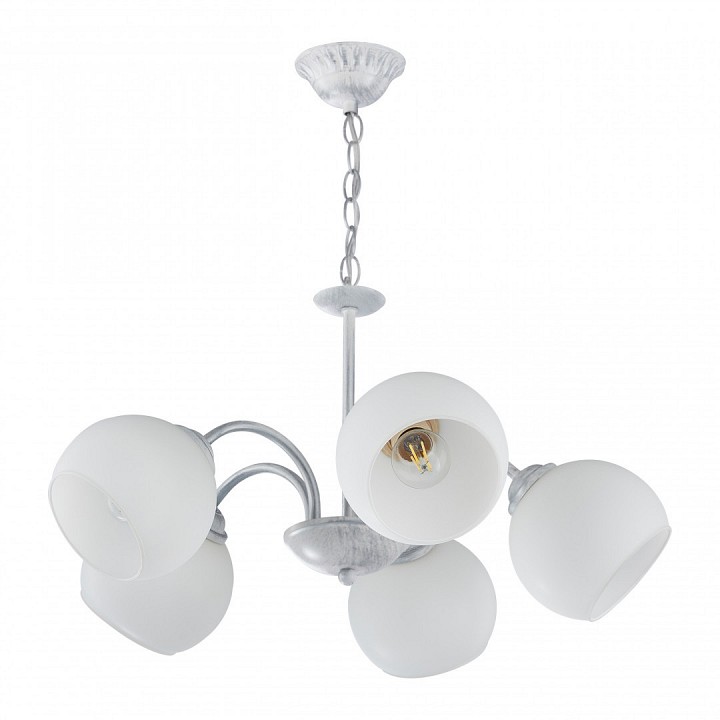 Подвесная люстра arte milano amalfi-5010 335010/5 wt+sl