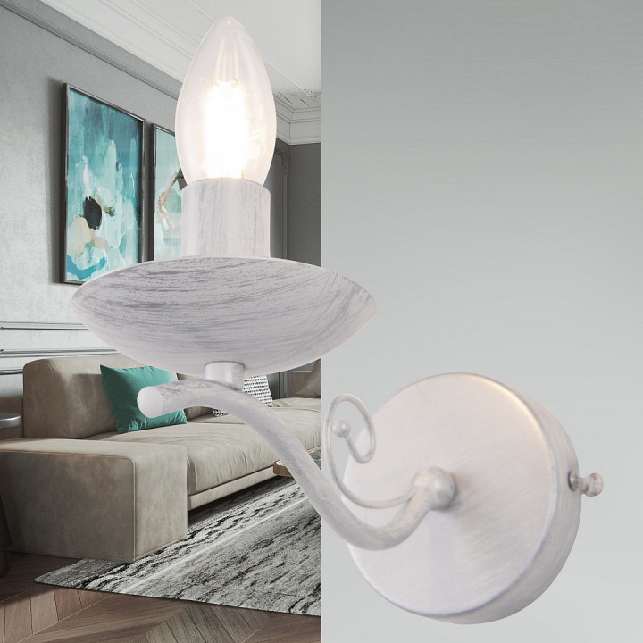 Бра arte milano amalfi-9934 339934/1w wt+sl