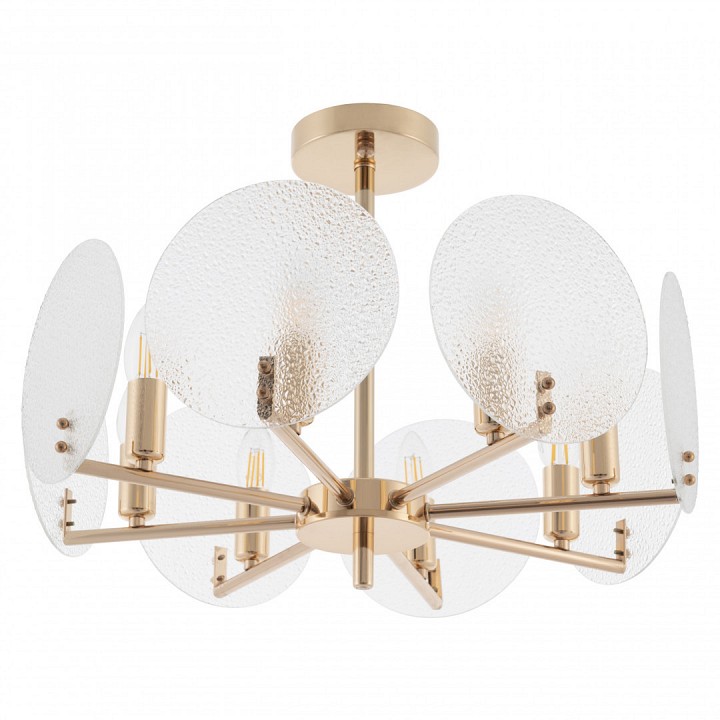 Люстра на штанге arte milano sorrento-0409 370409/8/490 gd