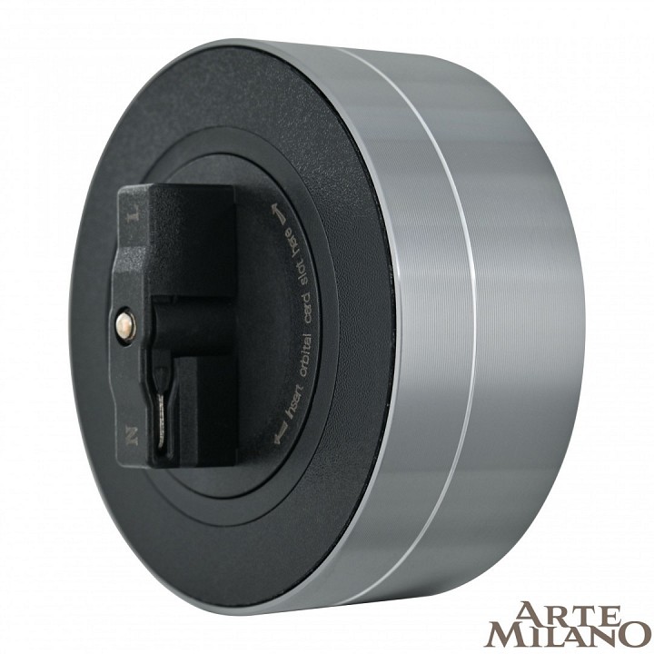 Розетка 2xusb на треке arte milano am-track-sockets 380011ts/usbx2 grey