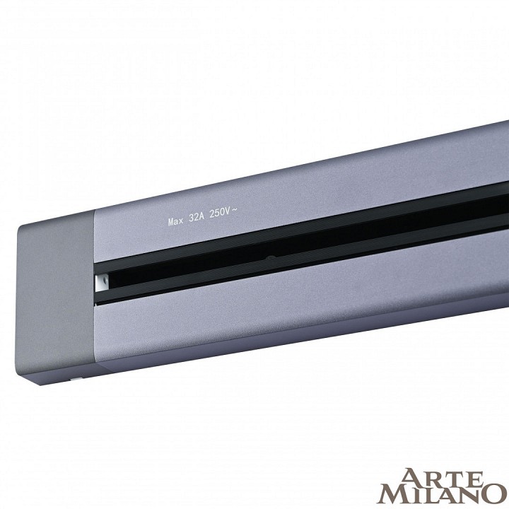 Трек накладной arte milano am-track-sockets 382305to/50 grey