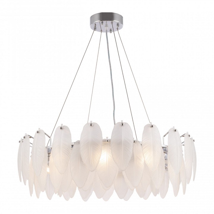 Подвесная люстра arte milano am-4653 4653.d750.h240.e14.12 ni