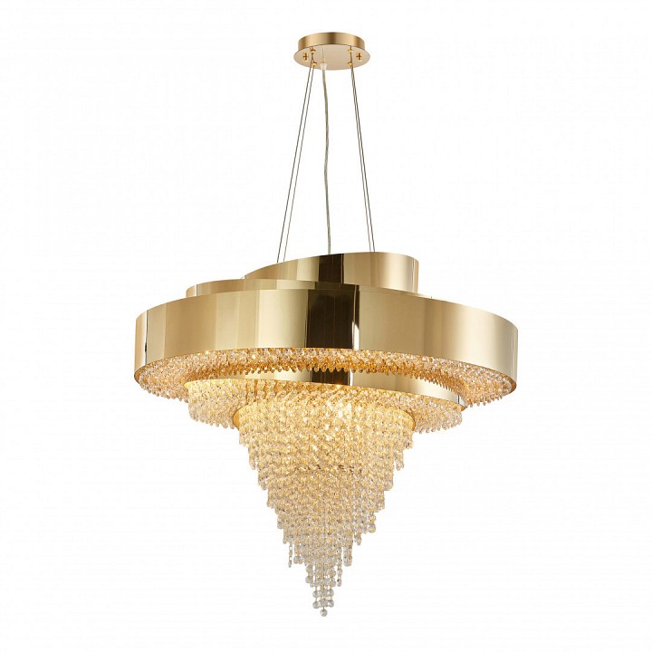 Подвесная люстра arte milano am-8318 8318b.d800.h700.e14.14 g