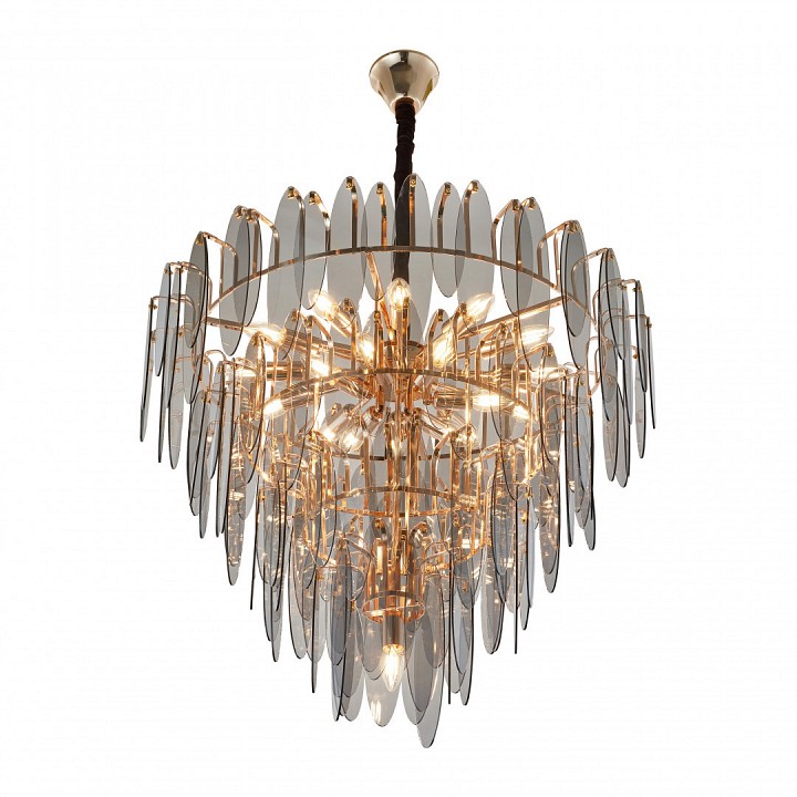 Подвесная люстра arte milano am-7753b 8753b.d800.h750.e14.19 g