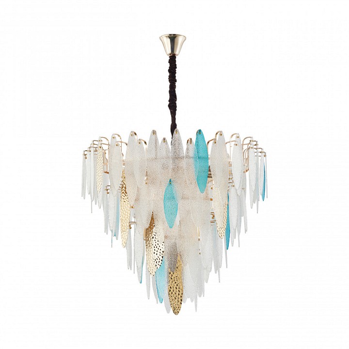 Подвесная люстра arte milano am-7753b 8763b.d800.h750.e14.19 g