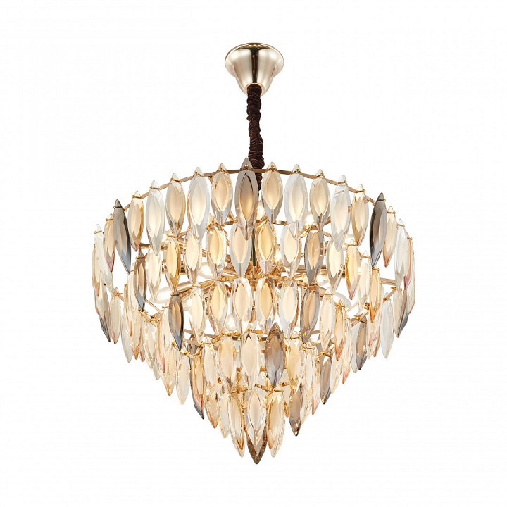 Подвесная люстра arte milano am-99486 99486.d750.h500.e14.18 g