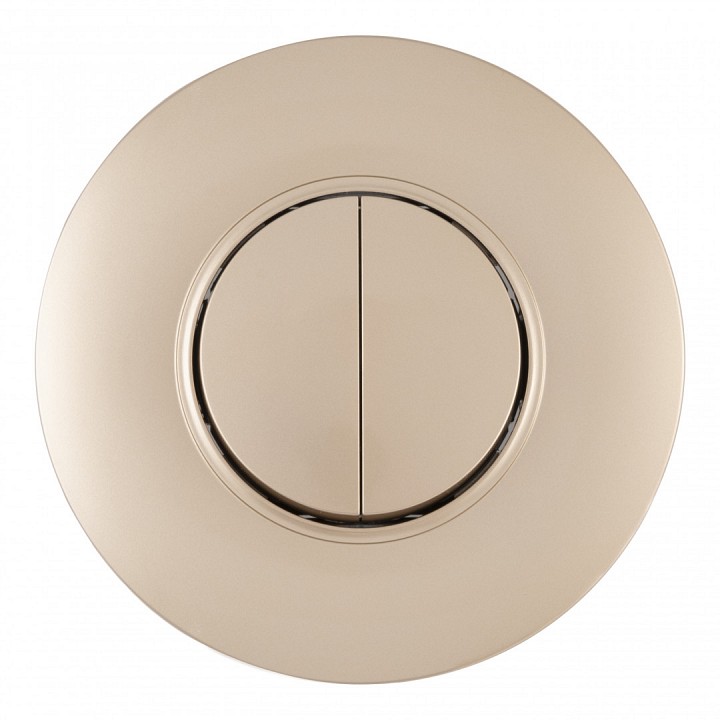 Выключатель двухклавишный arte milano set08-1 set08-1-30-2 shampan