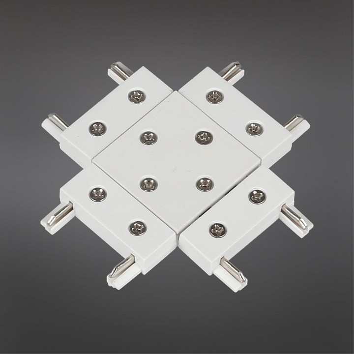 Соединитель x-образный для треков накладных aployt magnetic track 48 apl.0181.10.06