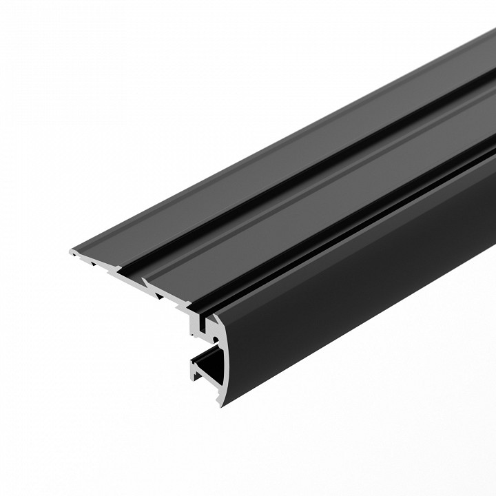 Профиль для ступеней arlight step-2000 black 018507