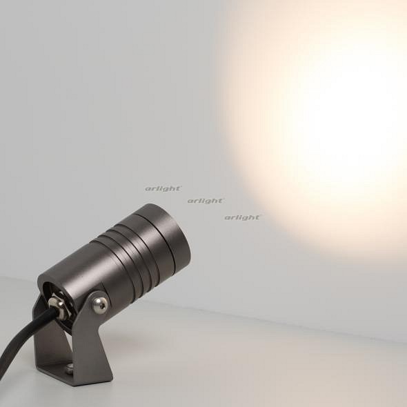 Наземный низкий светильник arlight alt-ray-r42-5w warm3000 (dg, 25 deg, 230v) 026446