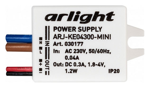 Блок питания с проводом arlight arj 30177