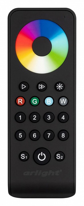 Контроллер-регулятор цвета rgbw с пультом ду arlight smart 031953