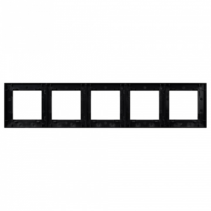 Рамка на 5 постов arlight glare 043807