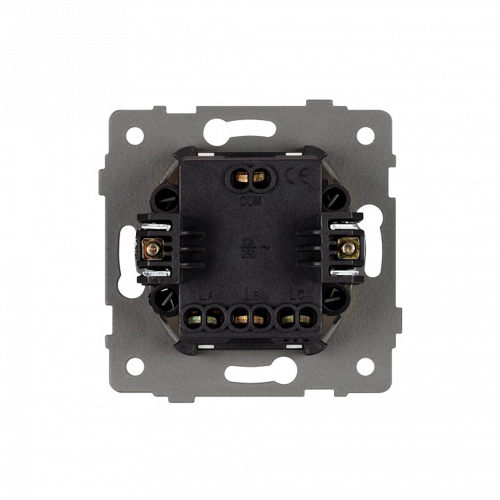 Выключатель трехклавишный без рамки arlight swt 049898