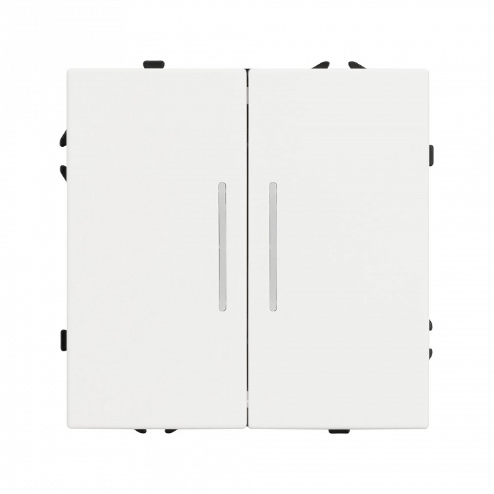 Выключатель двухклавишный без рамки arlight swt 054239