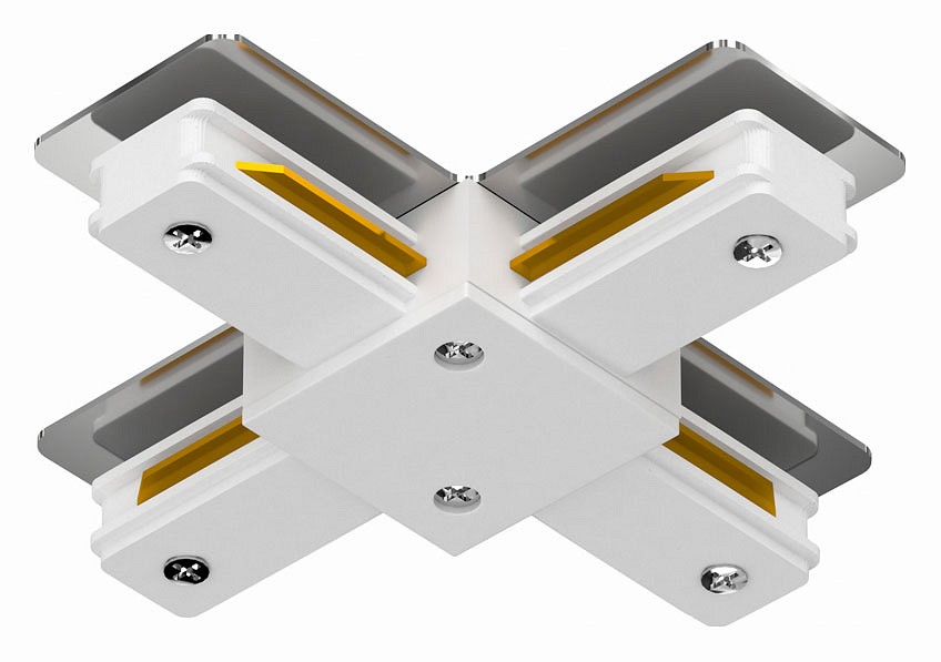 Соединитель с токопроводом x-образный для треков arte lamp track accessories a110033