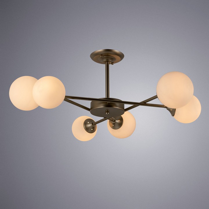 Люстра на штанге arte lamp marco a2703pl-6sg