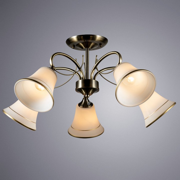 Люстра на штанге arte lamp blossom a2709pl-5ab