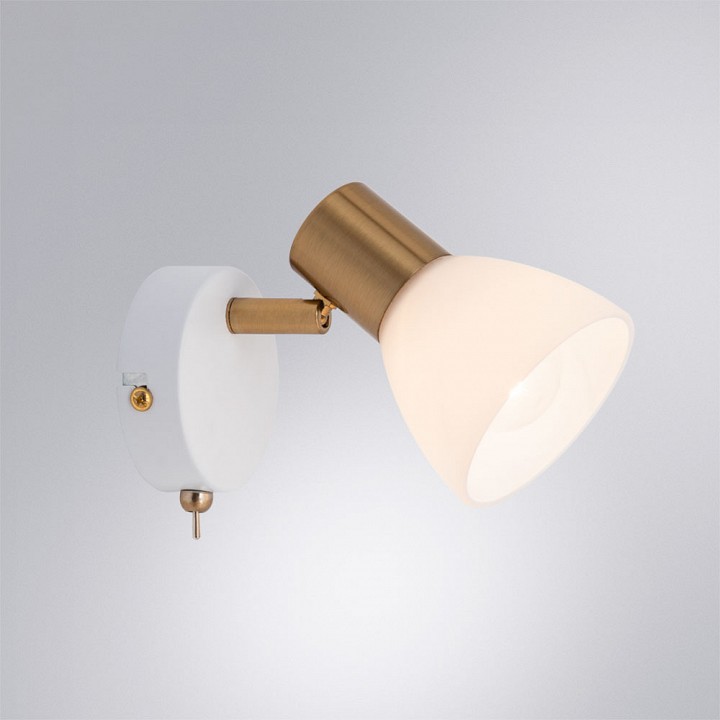 Бра arte lamp falena a3117ap-1wh