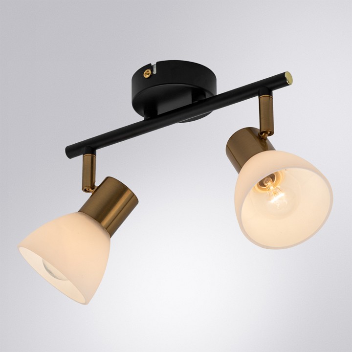 Спот arte lamp falena a3117pl-2bk
