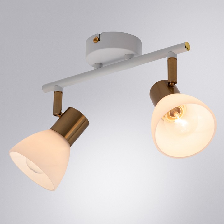 Спот arte lamp falena a3117pl-2wh