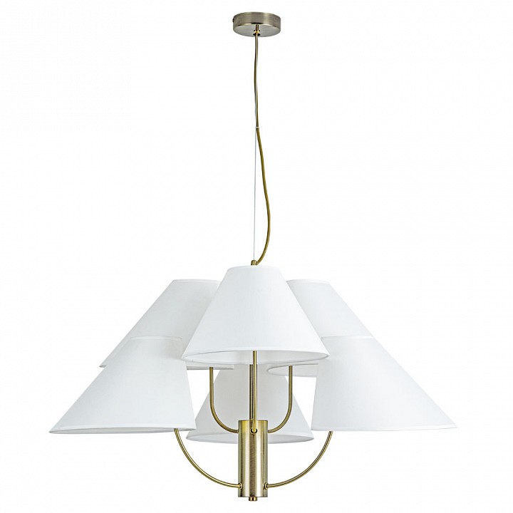 Подвесная люстра arte lamp rondo a4086lm-6ab