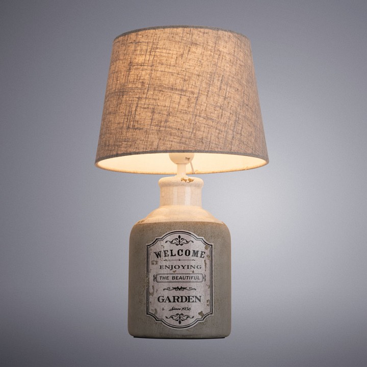 Настольная лампа декоративная arte lamp isola a4272lt-1gy