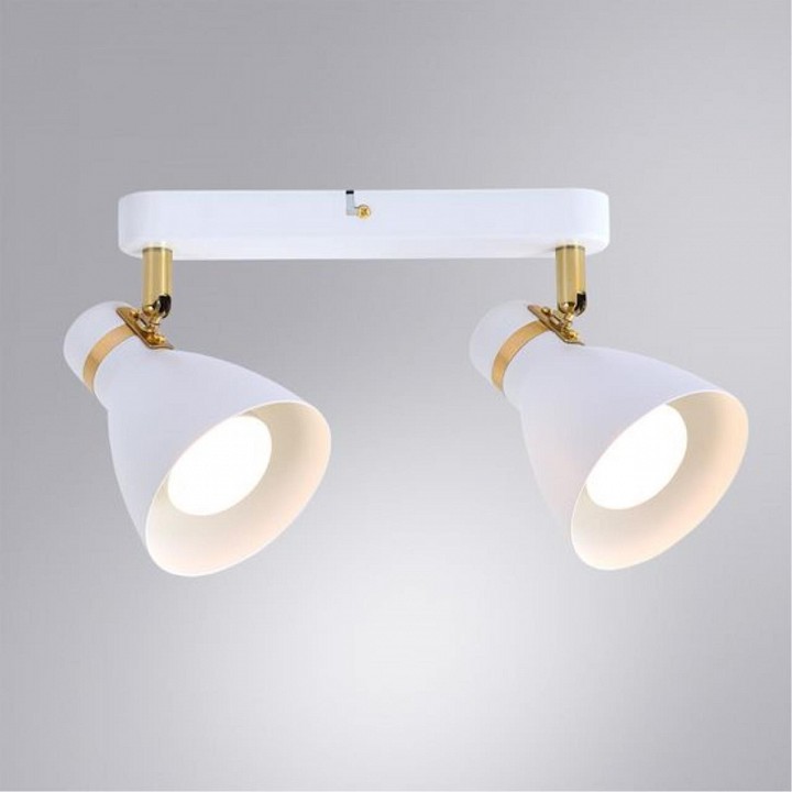 Спот arte lamp fafnir a5047pl-2wh