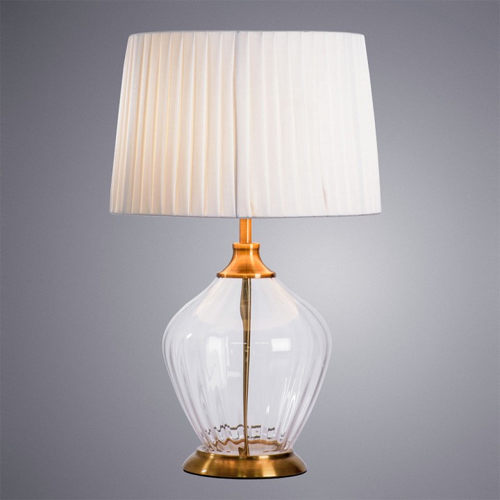 Настольная лампа декоративная arte lamp baymont a5059lt-1pb