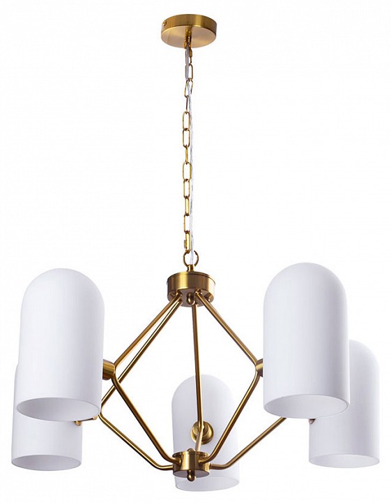 Подвесная люстра arte lamp cassel a5454lm-5pb