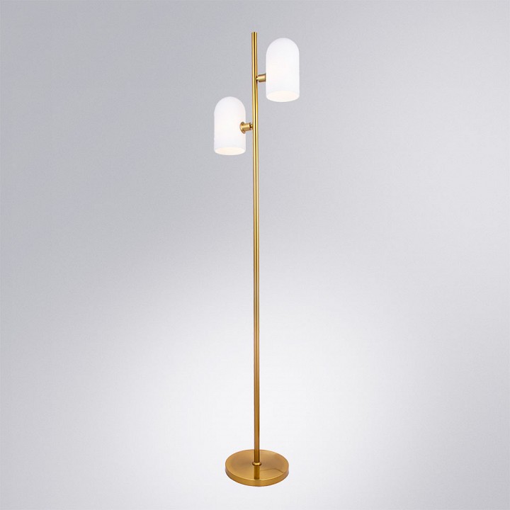 Торшер arte lamp cassel a5454pn-2pb