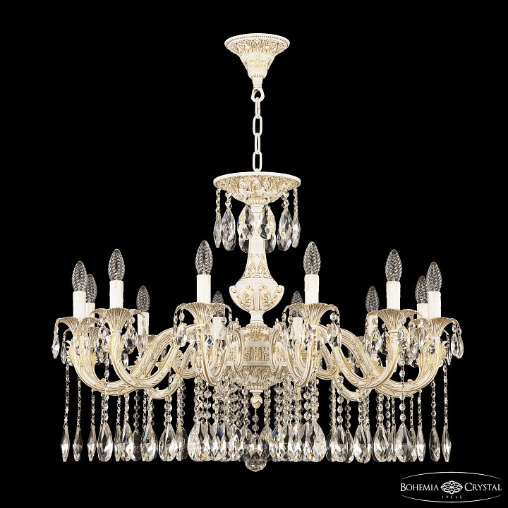 Подвесная люстра bohemia ivele crystal al7901 al79101/12/300 a wmg