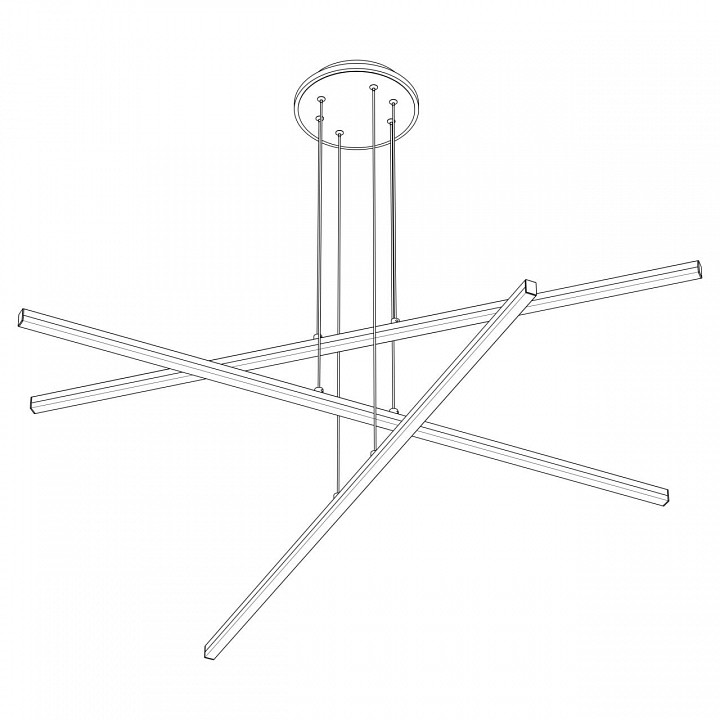 Подвесная люстра citilux trent cl203730