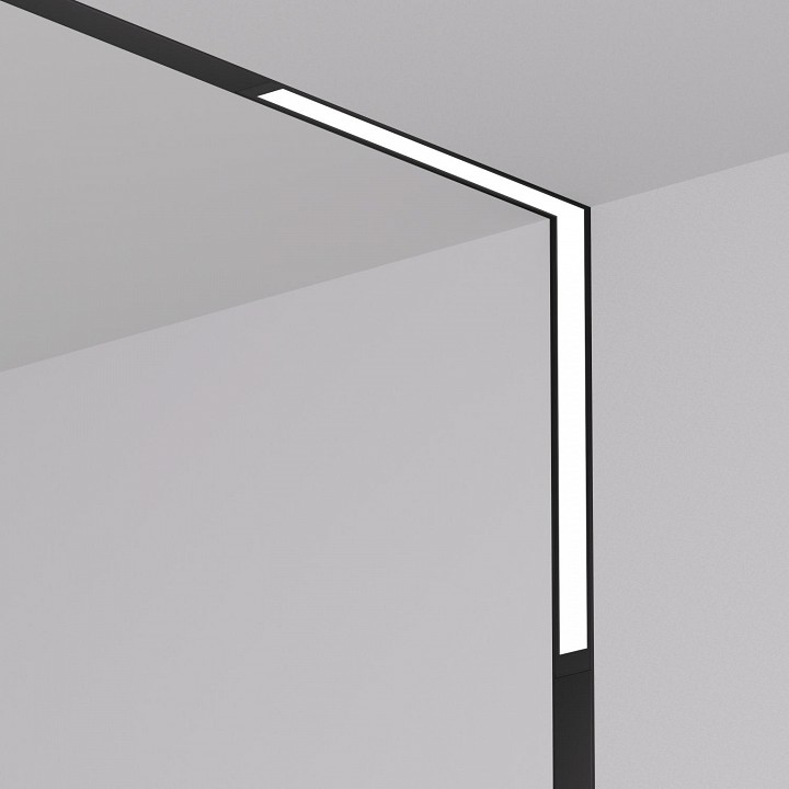 Встраиваемый светильник denkirs smart linear dk8015-bk