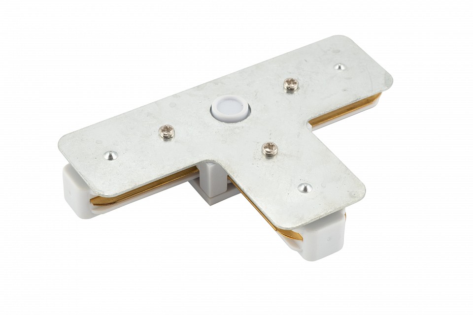 Соединитель t-образный для треков denkirs dk track white tr1103-wh