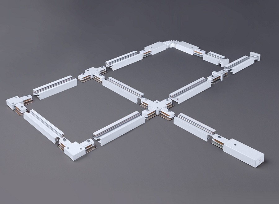 Соединитель t-образный для треков elektrostandard track rail  wh surface a039502
