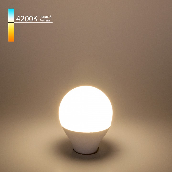 Лампа светодиодная elektrostandard mini classic e14 7вт 4200k a049000