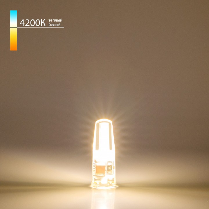 Лампа светодиодная elektrostandard g4 led g4 3вт 4200k a049200