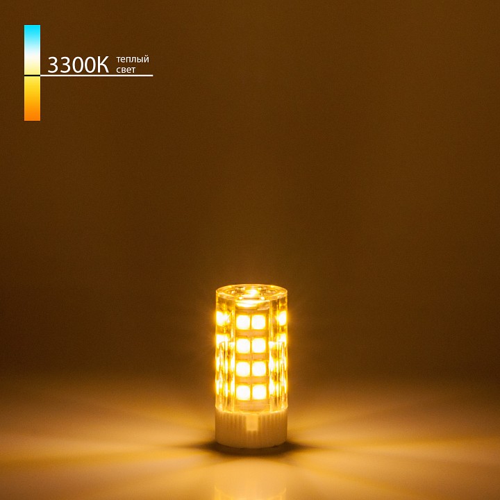 Лампа светодиодная elektrostandard g4 led g4 7вт 3300k a049585