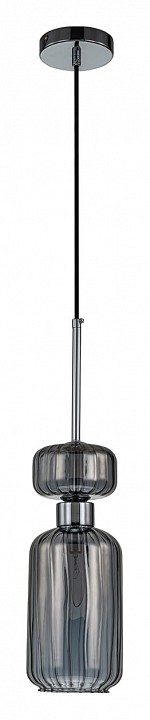 Подвесной светильник escada gloss 1141/1s chrome/smoke