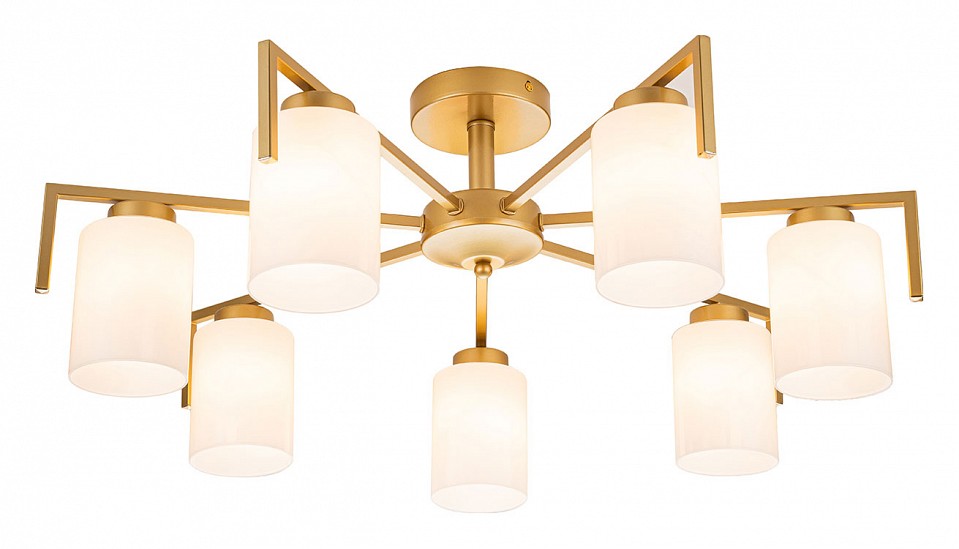 Люстра на штанге escada style 1142/7p gold