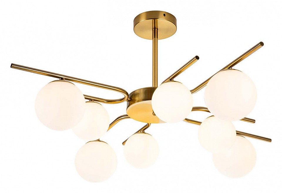 Люстра на штанге escada sphere 642/8p brass