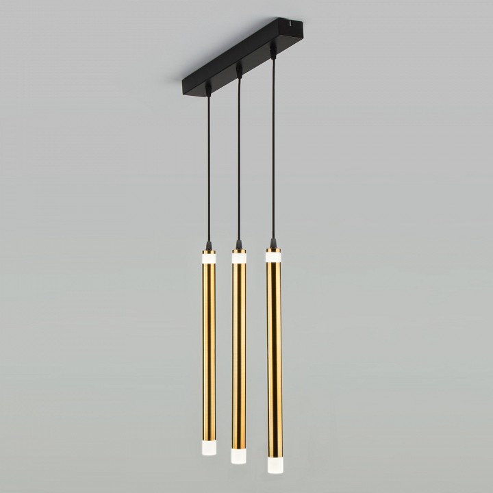 Подвесной светильник eurosvet maestro 50133/3 led бронза