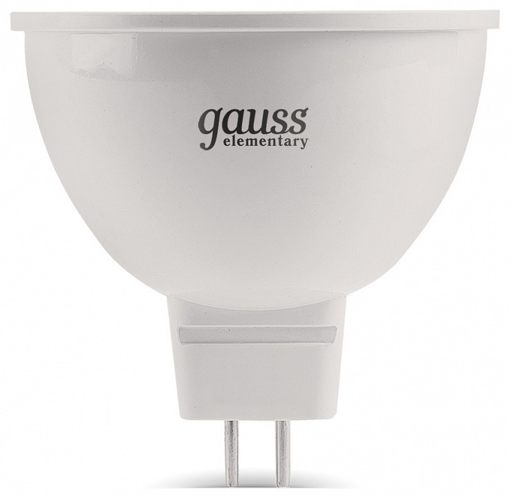 Лампа светодиодная gauss elementary gu5.3 11вт 4100k 13521
