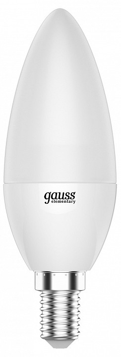 Лампа светодиодная gauss  e14 6вт 4100k 33126