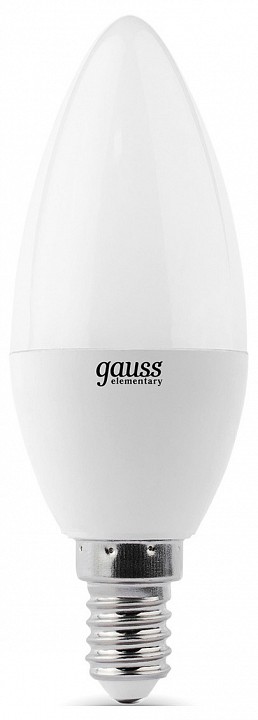 Лампа светодиодная gauss 331 e14 6вт 6500k 33136