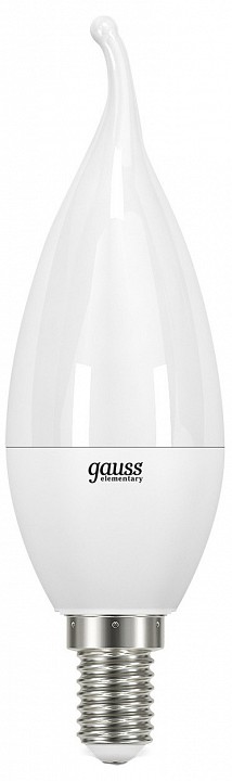 Лампа светодиодная gauss 341 e14 6вт 4100k 34126