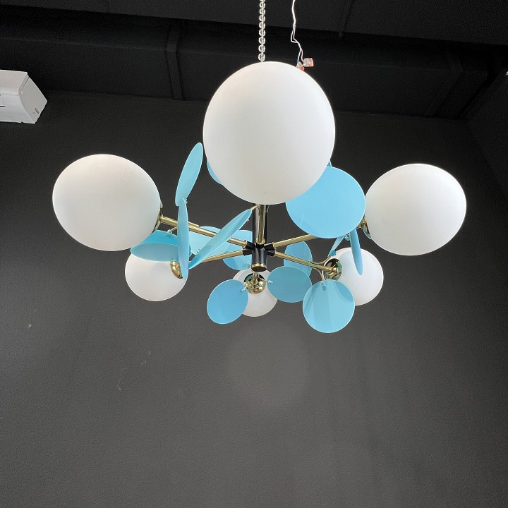 Люстра на штанге imperiumloft matisse matisse-blue01