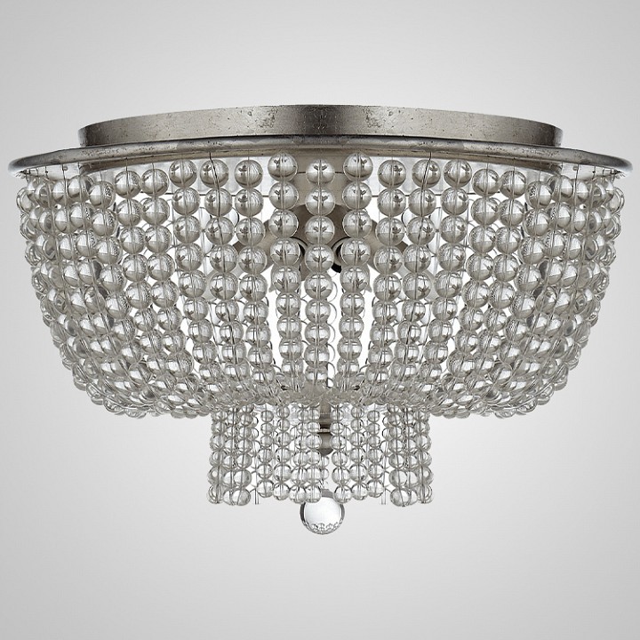 Потолочная люстра imperiumloft jacqueline clear flush-mount crystal 40.1899